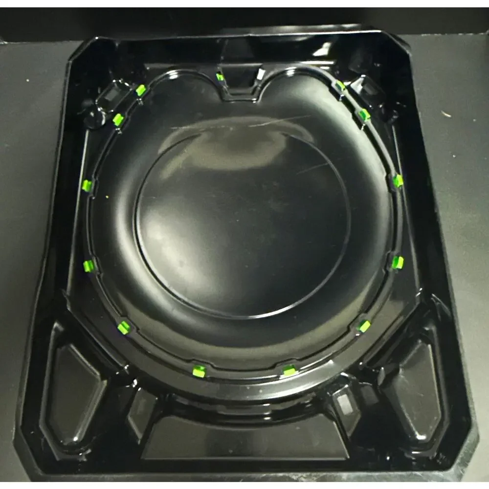Beyblade X Stadium Arena Black Green Beystadium Hasbro Takara Tomy 2 Clips